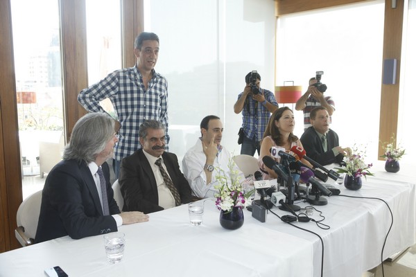 SABER ROUBA3I press conference (Baalback Festival 2012 )